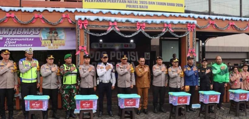pengamanan Nataru Jawa Timur