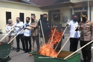 Probolinggo Bersih-Bersih Barang Bukti!