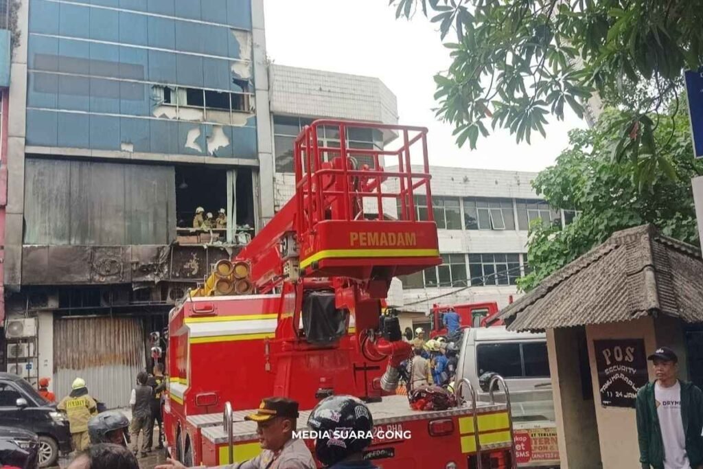 Ledakan, Asap, dan Tangis Tragedi Terra Drone Kemayoran