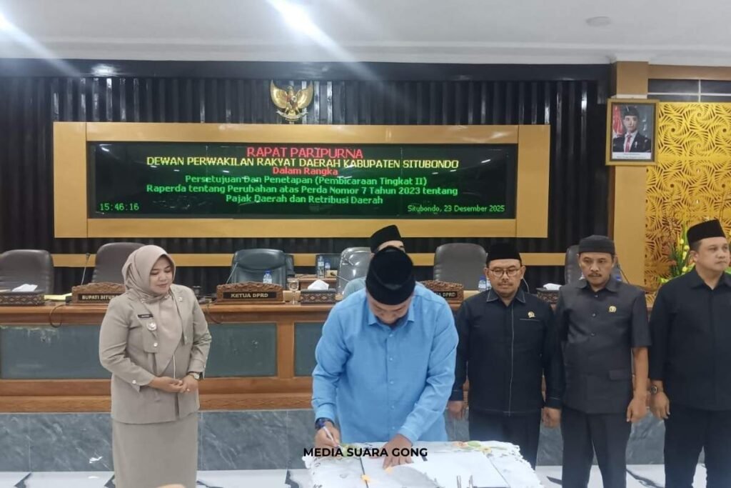Raperda Pajak Retribusi Situbondo Resmi Disahkan DPRD