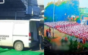 Ayah aku ga punya baju putih hem sam celana buat ukw