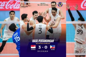 Timnas Voli Putra Indonesia Tumbangkan Filipina di SEA Games 2025