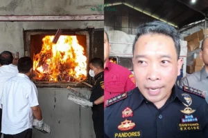 Gempur Rokok Ilegal, Bea Cukai Malang Musnahkan Jutaan Batang Rokok Tanpa Cukai
