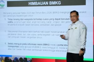 BMKG Peringatkan Dinamika Cuaca Jelang Nataru