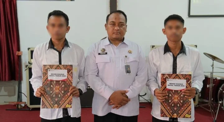 54 warga binaan pemasyarakatan (WBP) (Lapas) Kelas I Malang beragama Nasrani menerima remisi khusus Natal 2025