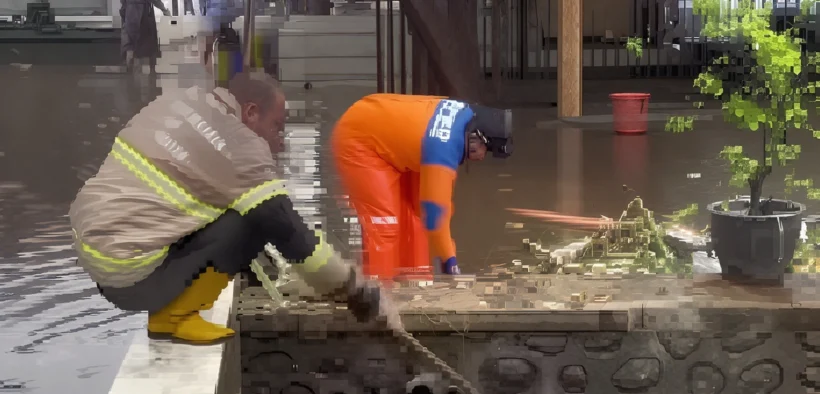 Hujan Deras Picu Banjir di Desa Muneng Kidul, BPBD Probolinggo Bergerak Cepat Tangani Dampak