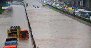 banjir Jakarta ganggu transportasi