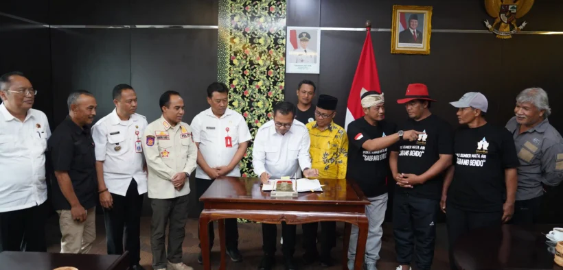 Sengketa Sumber Air Giripurno Rampung, Pemkot Batu Satukan Masyarakat dan Yayasan
