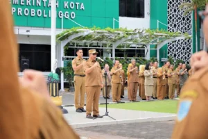 Apel Perdana 2026, Wali Kota Probolinggo Bocorkan Renovasi Kantor Wali Kota 2027