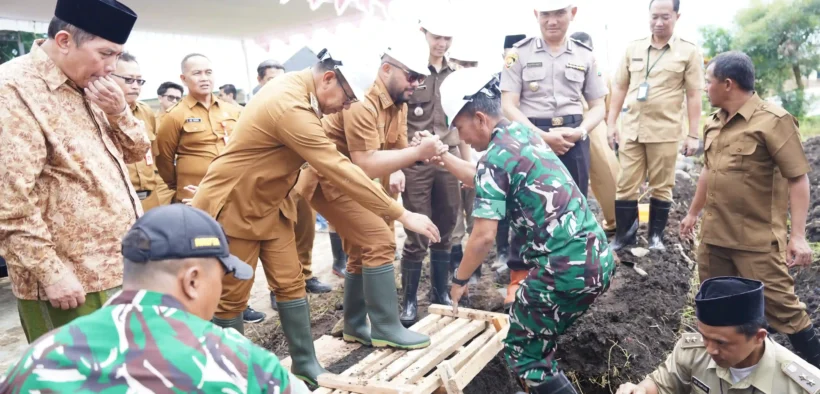Pemerintah Kota Batu tancap gas, Gerai Koperasi Merah Putih ke-9 resmi mulai dibangun di Kelurahan Temas, Kecamatan Batu.