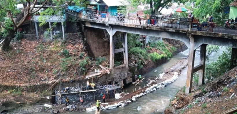 Jembatan Brawijaya, salah satu jembatan bersejarah di Jalan Majapahit, dipastikan bakal mendapat sentuhan perbaikan pada tahun anggaran 2026