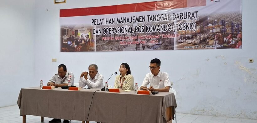 Ketangguhan Bencana Diakui, PMI Jember Dipuji Japan Red Cross Society