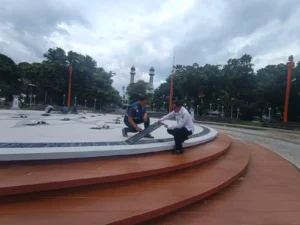 Siap Launching: Revitalisasi Alun-alun Kota Malang Rampung 100 Persen
