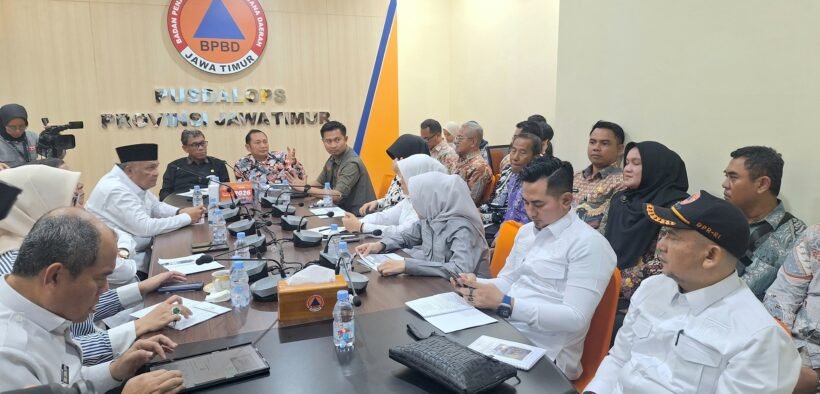 Komisi VIII DPR RI mengapresiasi kesiapsiagaan bencana Jawa Timur usai meninjau BPBD Jatim di Sidoarjo, termasuk sarana edukasi bencana