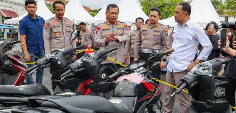 UCuranmor Terungkap, Polrestabes Surabaya Gelar Bazar Pengembalian Ribuan Motor, 1.050 Motor Dikembalikan Gratis