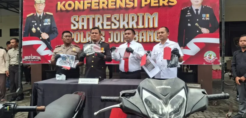Polres Jombang Bongkar Jaringan Curanmor Lintas Kota