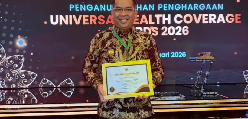 Kota Probolinggo Raih UHC Award 2026 Kategori Madya, Bukti Komitmen Jaminan Kesehatan