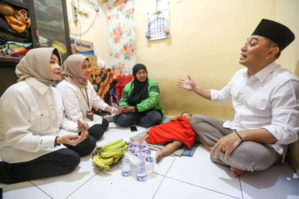 Ubah Nasib Pasutri Ojol, Wali Kota Eri Cahyadi Tawarkan Pekerjaan Padat Karya
