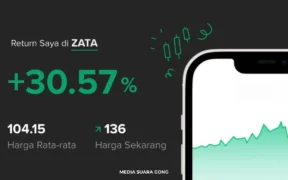 saham ZATA melonjak tajam