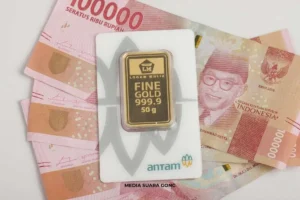 Harga Emas Antam Hari Ini Meledak Nyaris Rp 2,8 Juta