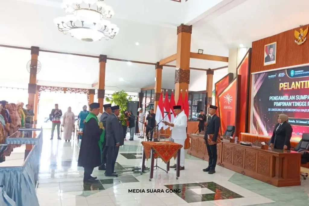 Pelantikan Pejabat Pemkab Situbondo Mas Rio Siapkan Super Tim