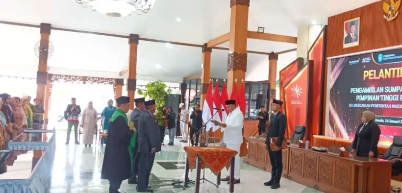 Pelantikan pejabat Pemkab Situbondo