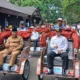 Pemerintah Kabupaten Malang menyalurkan bantuan becak listrik dari Presiden Prabowo Subianto kepada para pengayuh becak (lansia)