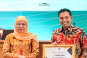 Gubernur Khofifah Tunjuk F. Bagus Panuntun sebagai Plt Wali Kota Madiun