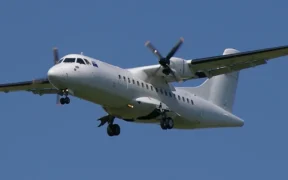 Pesawat ATR 42-500 dengan registrasi PK-THT yang dioperasikan Indonesia Air Transport (IAT) dilaporkan hilang kontak