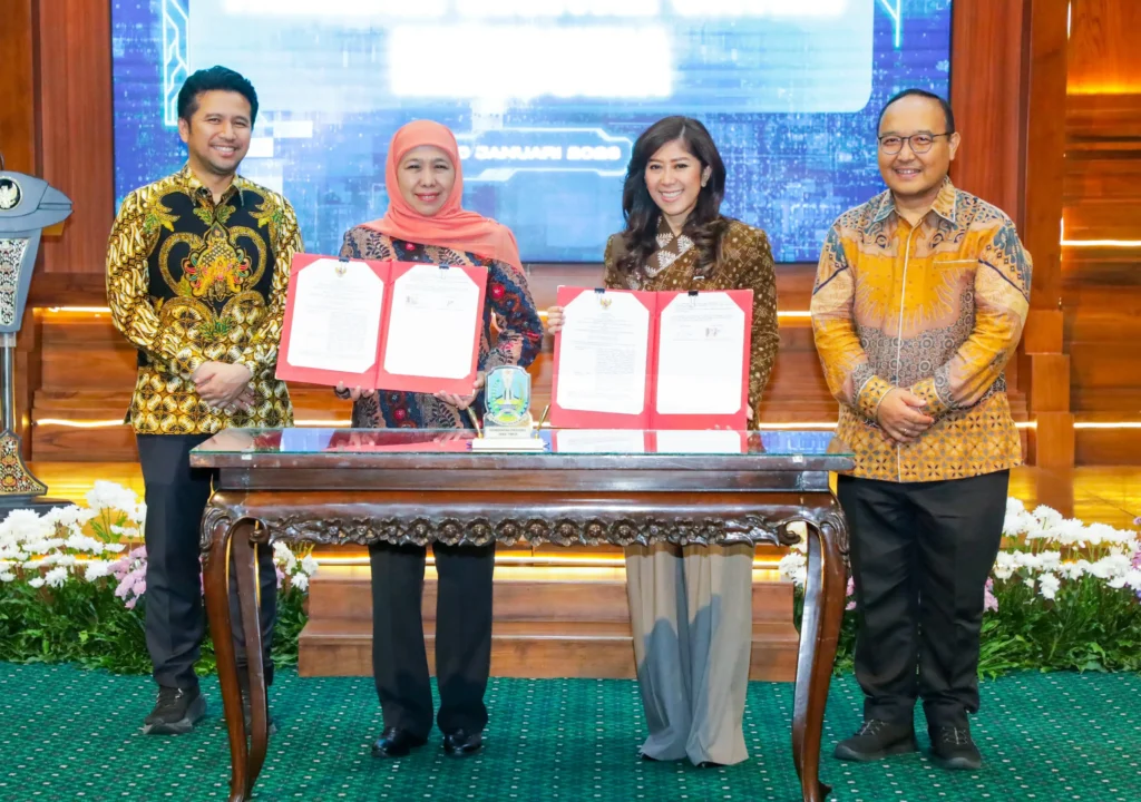 Khofifah dan Komdigi Luncurkan Program Talenta Digital Jatim Mendunia