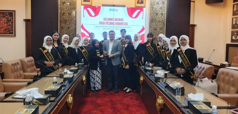 Duta Pesona Indonesia melakukan audiensi dengan DPRD Provinsi Jawa Timur untuk membahas penguatan Pariwisata Berbasis Desa