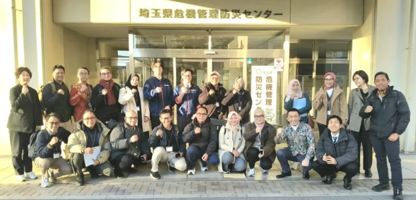 Dalami Penanganan Bencana, Tim Pemprov Jatim Ikuti Short Course Kebencanaan di Jepang