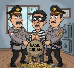 Dua Pemuda di Batu Diringkus Polisi Usai Bobol Brankas Logam Mulia