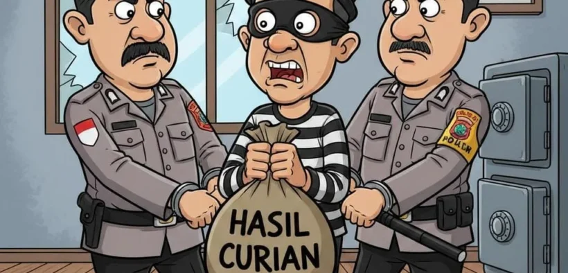 Polres Batu menangkap dua pemuda pelaku pencurian brankas berisi logam mulia senilai Rp168 juta di Desa Tlekung, Kecamatan Junrejo.