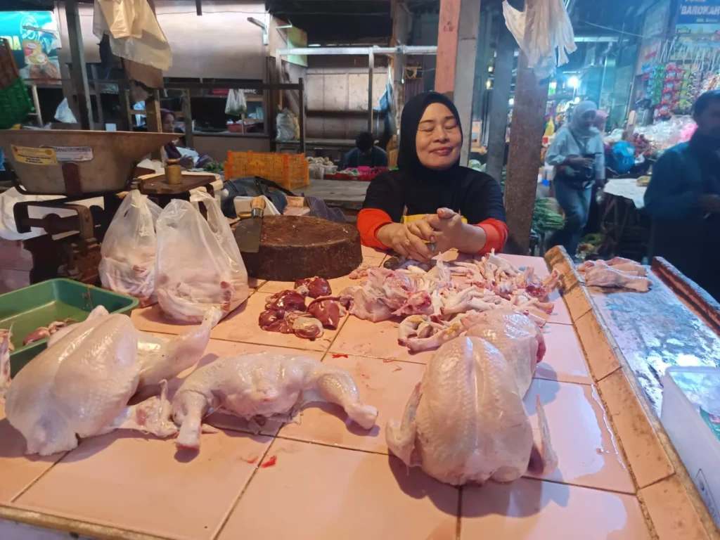 OTW Ramadan, Harga Daging Ayam di Pasar Malang Naik