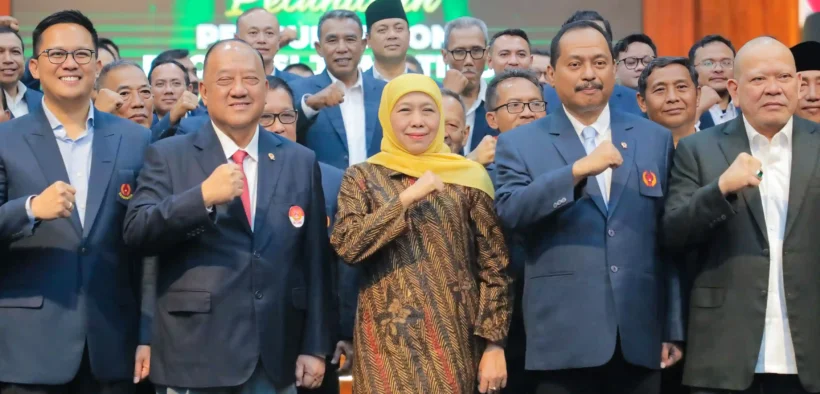 Pelantikan KONI Jatim