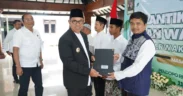 Wali Kota Batu, Nurochman, menerima kunjungan delegasi Shimonoseki City University, Jepang Rabu (11/2/2026).