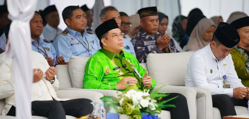 Wali Kota Probolinggo, Dokter Aminuddin, menghadiri doa bersama Keselamatan dan Kesehatan Kerja (K3) bersama unsur maritim