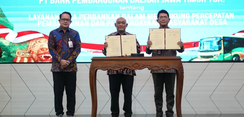 Bank Jatim resmi menjalin kerja sama strategis dengan Kementerian Desa dan Pembangunan Daerah Tertinggal (Kemendes PDT) RI Perkuat Ekonomi Desa