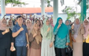 Dengarkan Aspirasi Warga, Wakil Ketua DPRD Provinsi Jawa Timur, Sri Wahyuni, menggelar reses kedua di Desa Leran, Bojonegoro