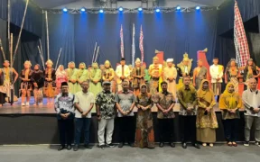 Kesenian tradisional Gambus Misri Bintang Sembilan dari Desa Kendalsari, Kecamatan Sumobito, sukses direkonstruksi Kabupaten Jombang