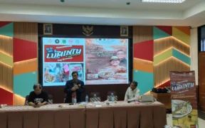 Bedah buku Semangkuk Lumintu Ing Brantas karya Ary Budiyanto dan Nedi Putra AW, mengulas sejarah, keunikan, hingga sisi sosial budaya Soto Kambing Malang.
