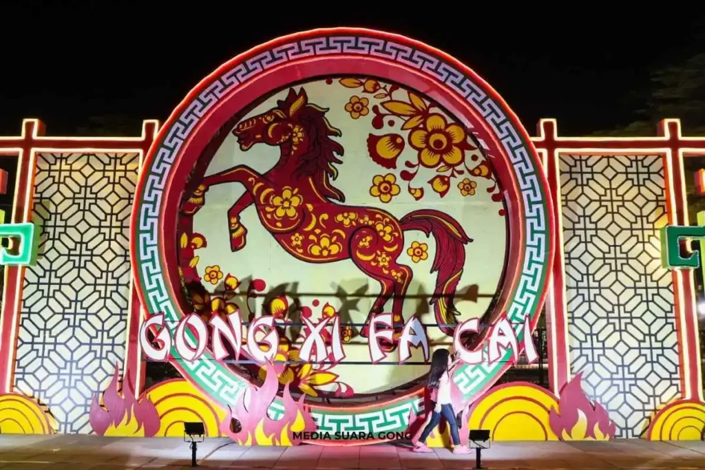 dekorasi Imlek Surabaya 2026