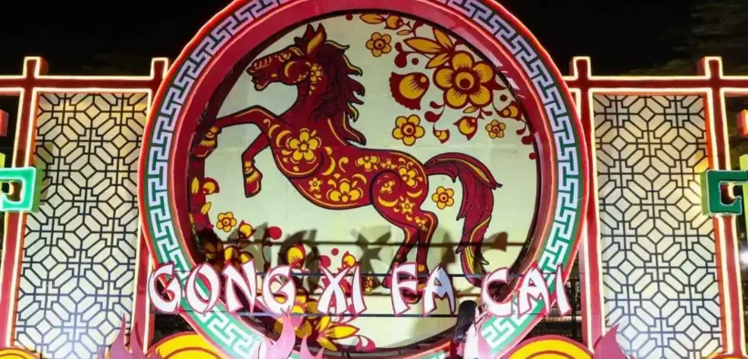 dekorasi Imlek Surabaya 2026