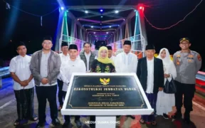 Jembatan Bubak Mojokerto Diresmikan