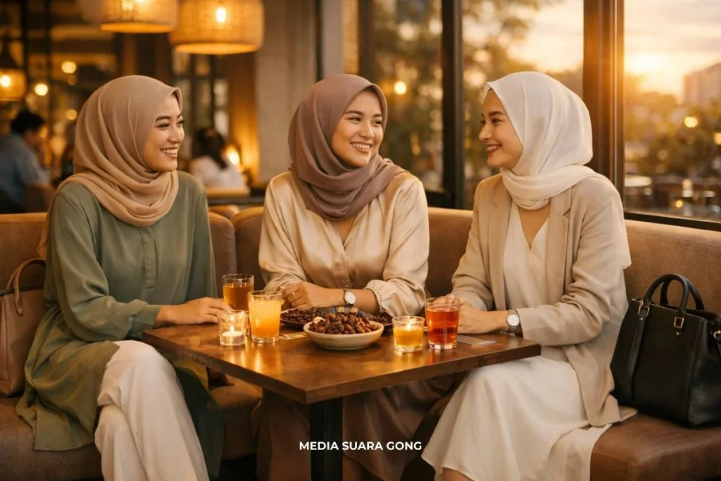 Outfit Bukber Wanita Kantor Tanpa Ganti Baju