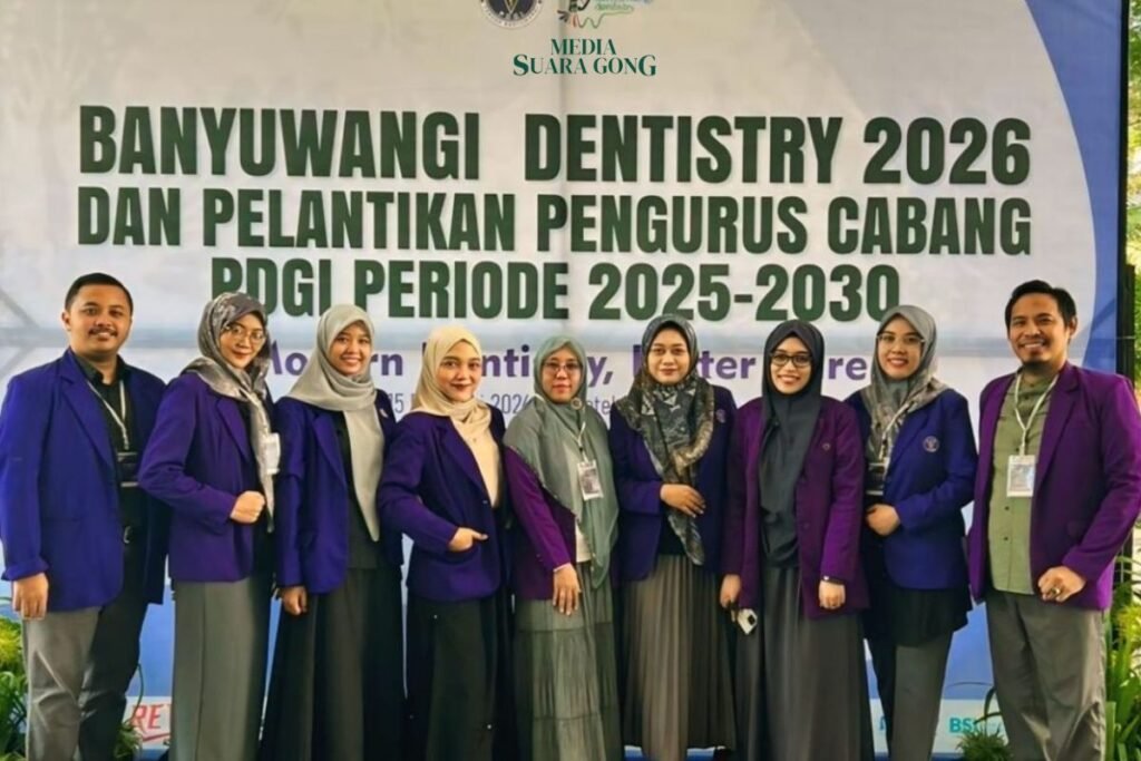 Pelantikan Serentak PDGI Tapal Kuda 2025–2030: Probolinggo Teguhkan Komitmen Pelayanan Profesional