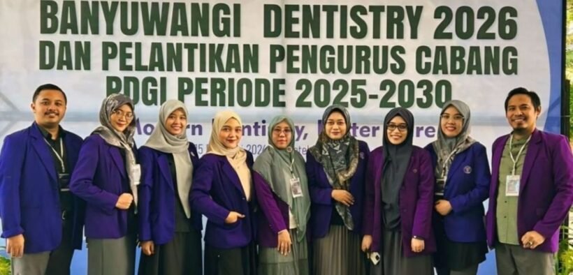 Pelantikan Serentak PDGI Tapal Kuda 2025–2030: Probolinggo Teguhkan Komitmen Pelayanan Profesional