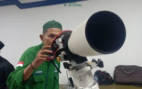 BMKG Stasiun Geofisika Malang akan melaksanakan pengamatan hilal penentuan awal Ramadan dari lantai 9 Gedung Kantor Bupati Malang