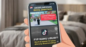 Hey Bocil, Akun TikTok dan Roblox Kamu Bakal di BAN Pemerintah!
